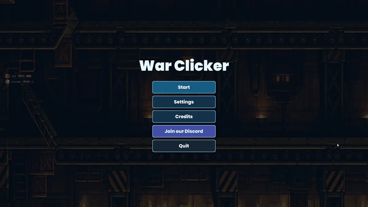 WAR Clicker