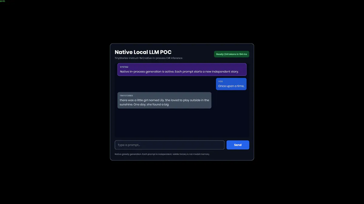 S&Box LLM Proof of Concept