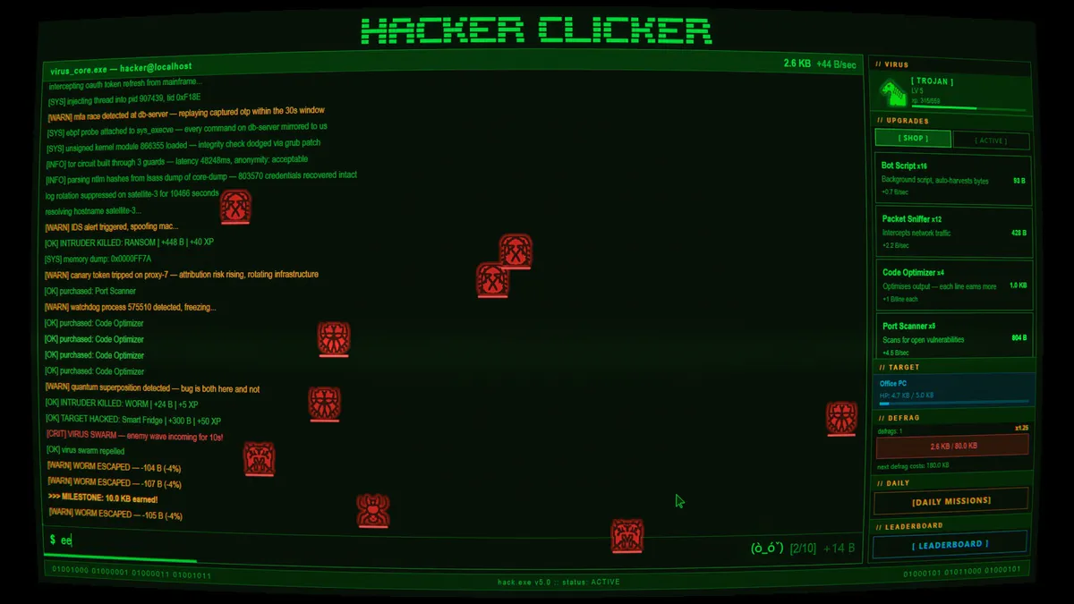 Hacker Clicker v0.42 media 2