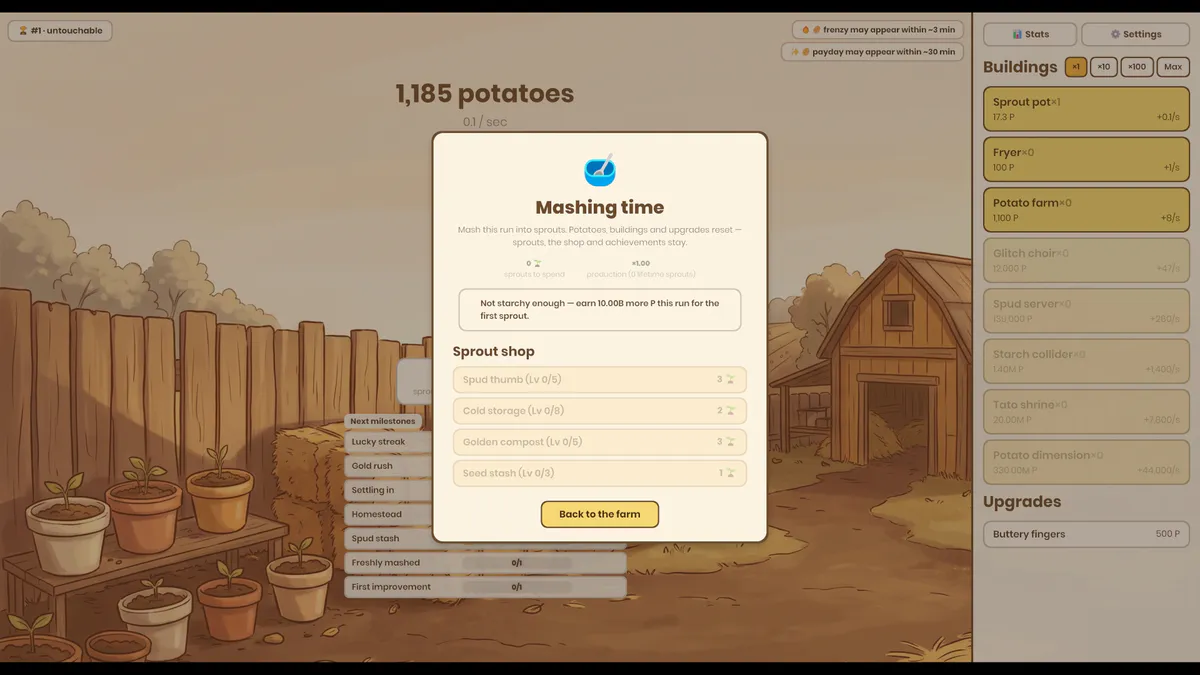 Hot Potato - Achievement Farm media 4