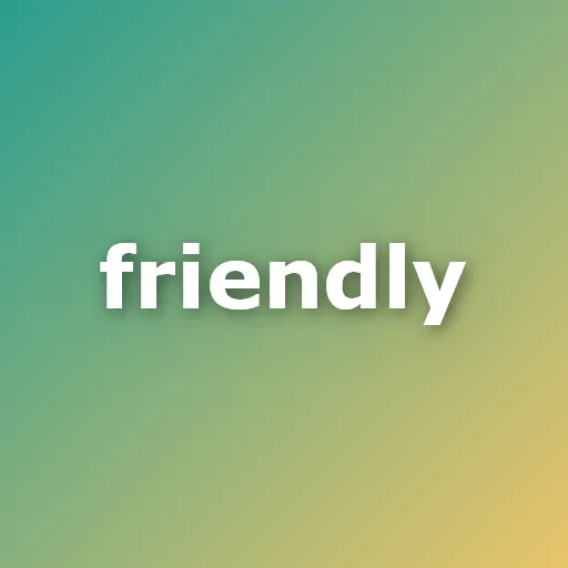 friendly logo