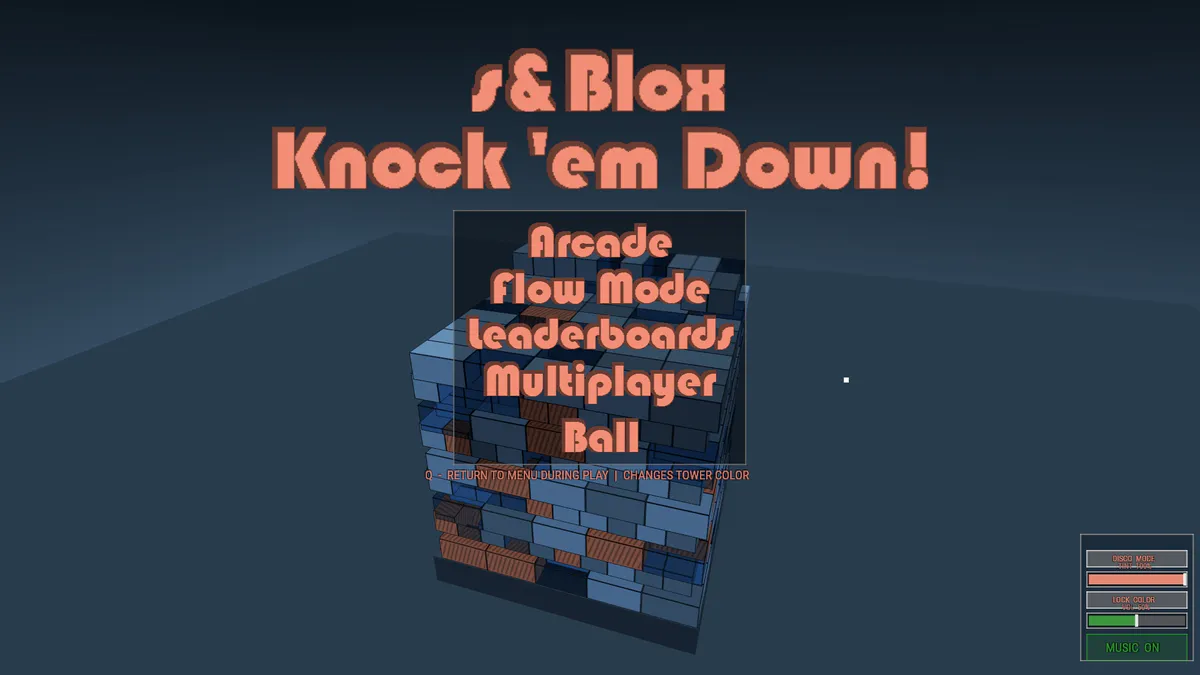 s&Blox - Knock 'em Down!
