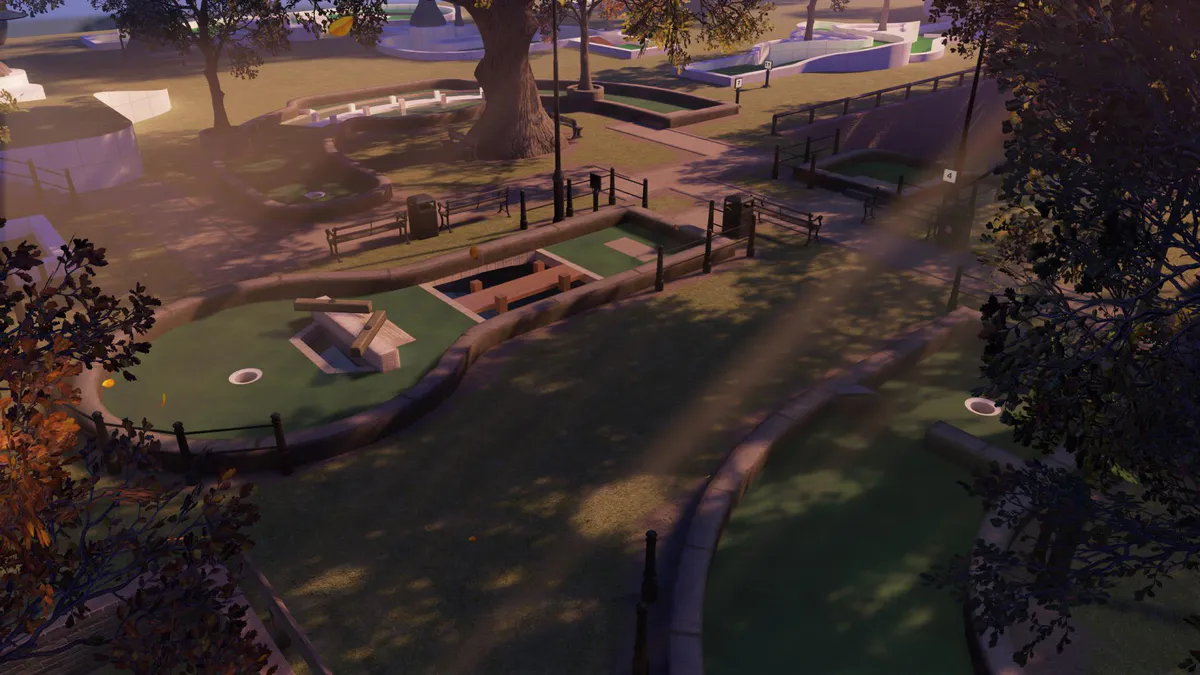 Minigolf Green media 2