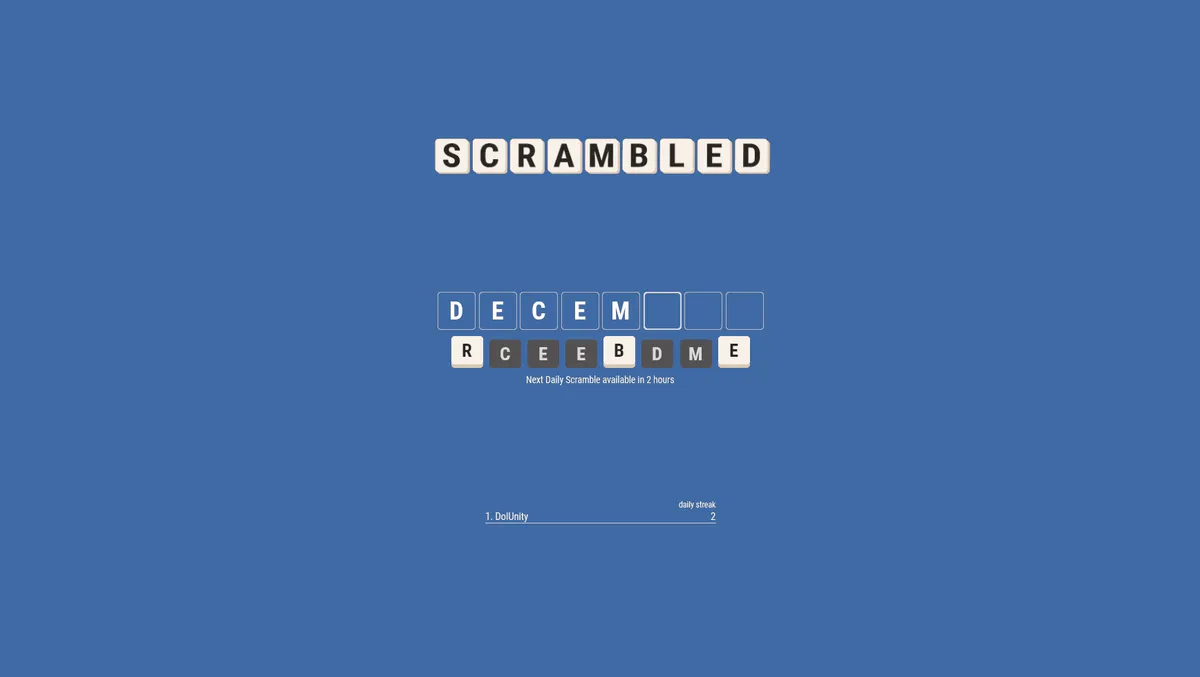Scrambled