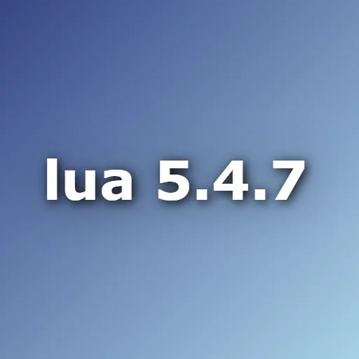 Lua 5.4.7