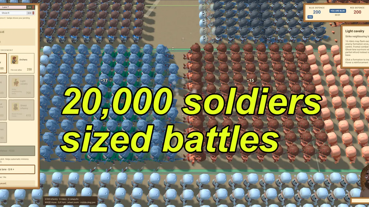Pawnstorm - 20,000 units, RTS