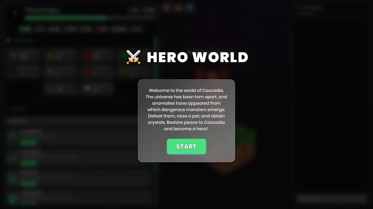 ⚔️ Hero World