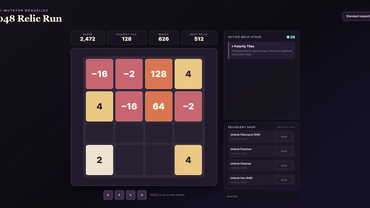 2048 Relic Run
