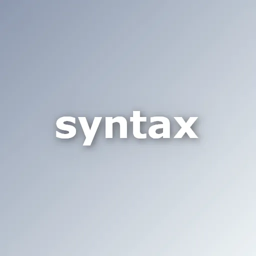 syntax logo