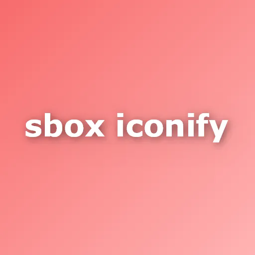 Sbox Iconify