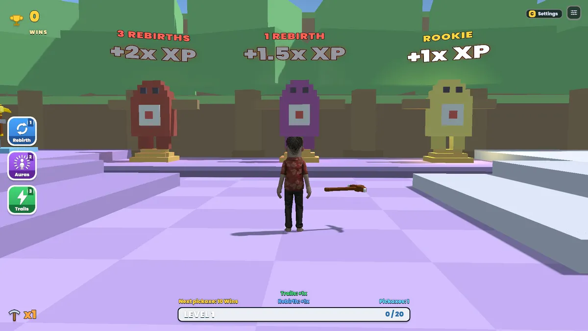 +1 Pickaxe Escape media 4