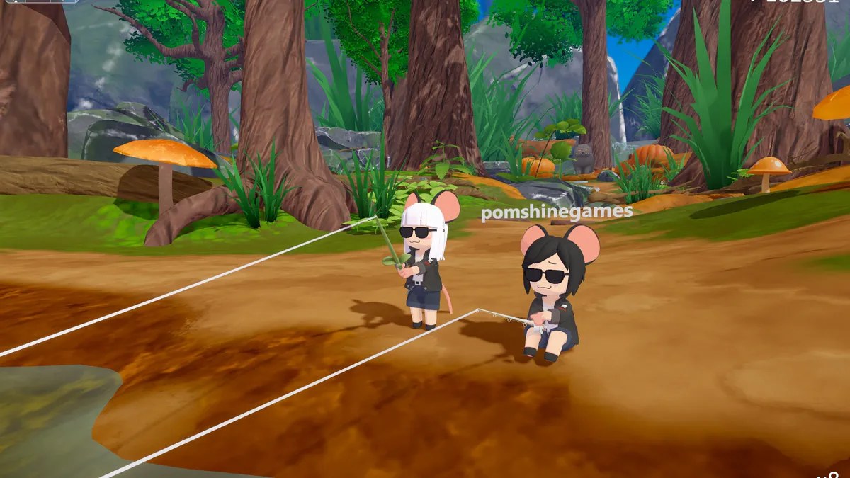Puddle Pond: Mouse Fishing media 8