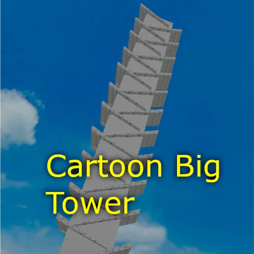 Cartoon big tower