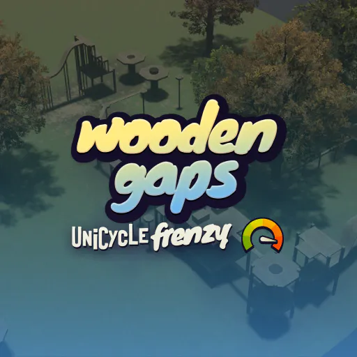 Unicycle Frenzy Wooden Gaps