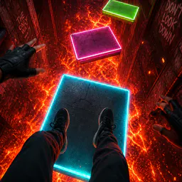 The floor is lava thumbnail