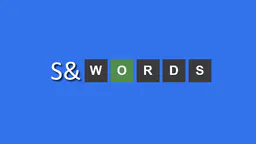 S&WORDS thumbnail