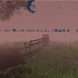 Park/Forest Scene (Night) thumbnail