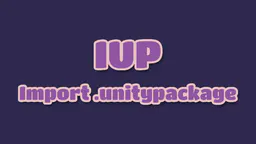 Import Unity Package thumbnail