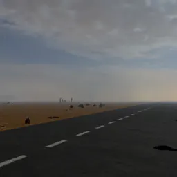 Desert road thumbnail