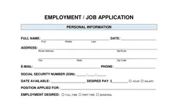 Job Application thumbnail