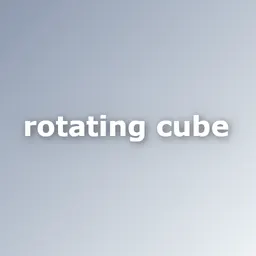Rotating Cube thumbnail