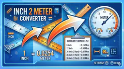 Inch 2 Meter Converter thumbnail