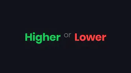 Higher or Lower thumbnail