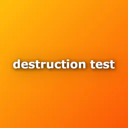 Destruction Test thumbnail