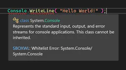 Whitelist Helper (Code Analyzer) thumbnail