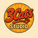 3Cats Studio - PissWorld logo