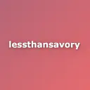 lessthansavory logo