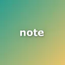 note logo