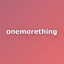 onemorething logo
