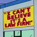 I Can't Believe It's a Law Firm logo