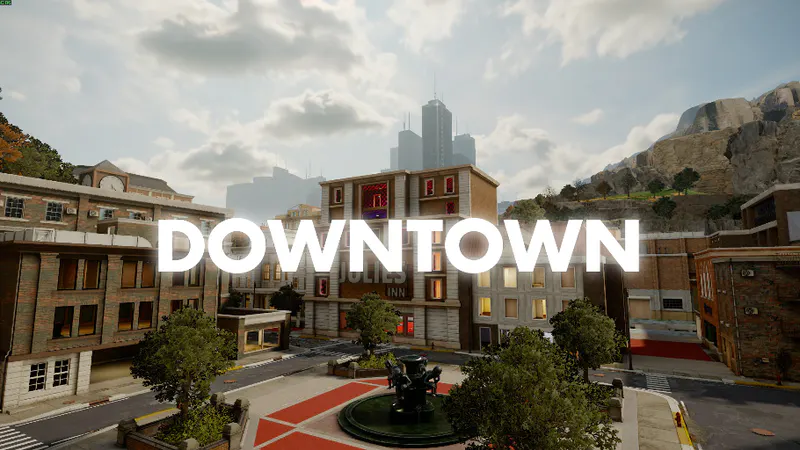 Rp Downtown map thumbnail