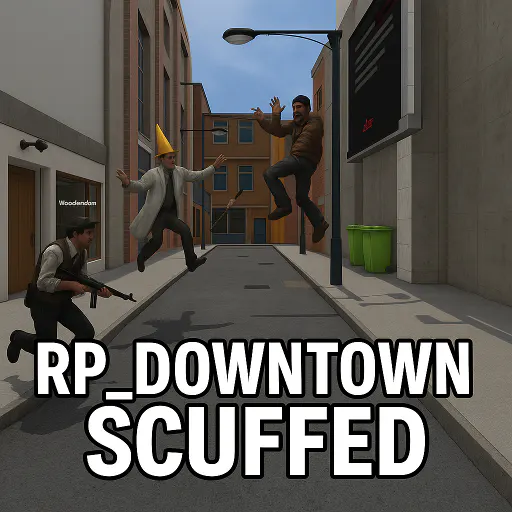 RP Downtown Scuffed map thumbnail